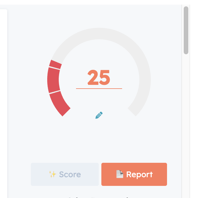 Manual Scoring