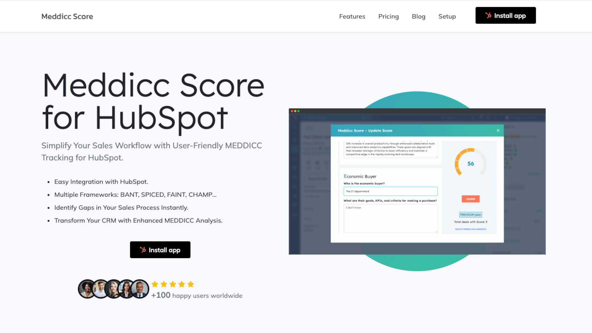 <p>Meddicc Score HubSpot Setup Guide