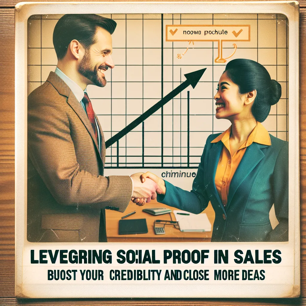 <p>Leveraging Social Proof in Sales: Boost Your Credibility and Close More Deals