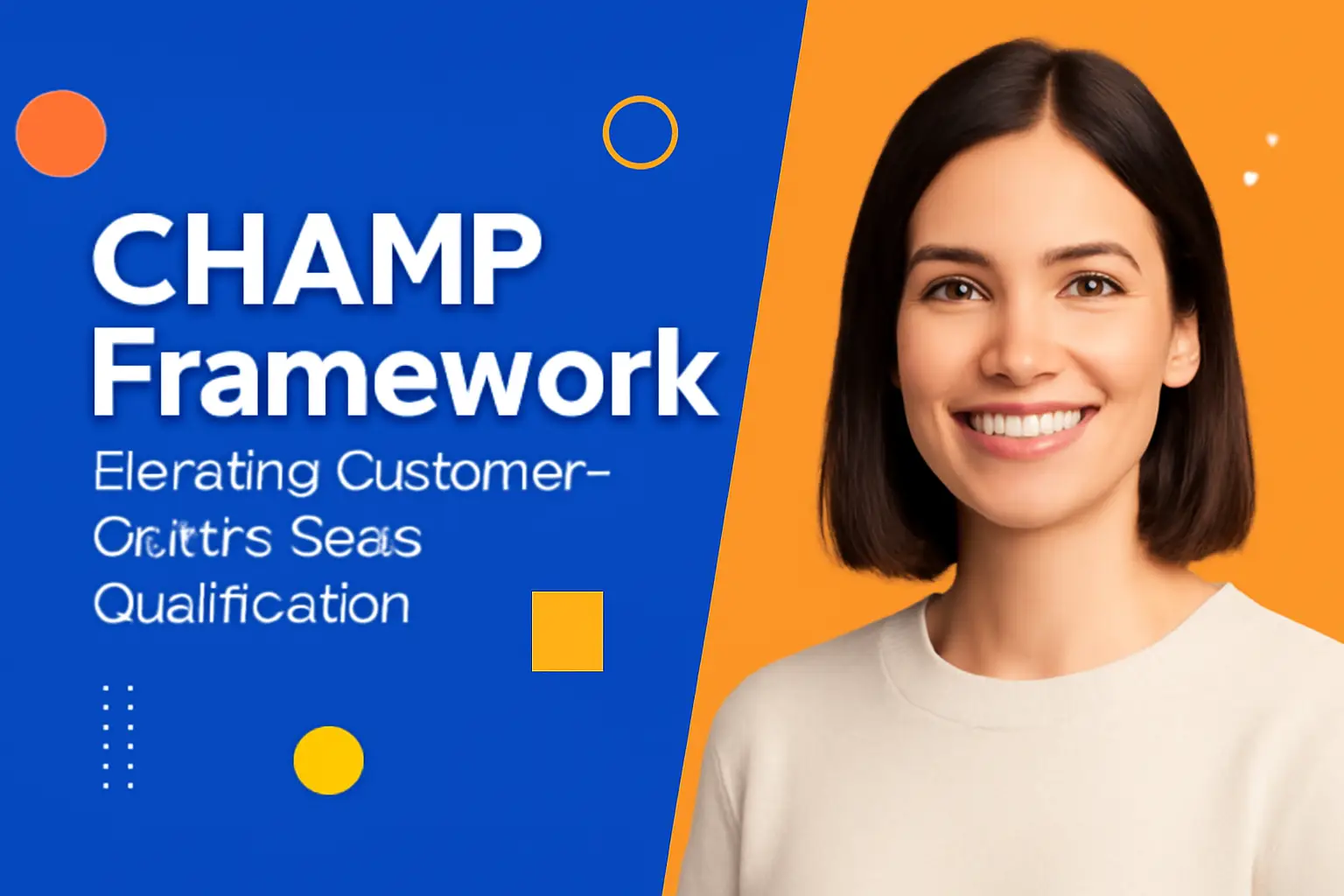 <p>CHAMP Framework: Elevating Customer-Centric Sales Qualification